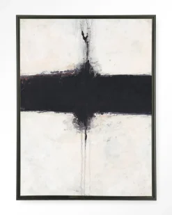 Urban Cotton Wandkleed Abstract 3 in maat en frame naar keuze* Wandkleden