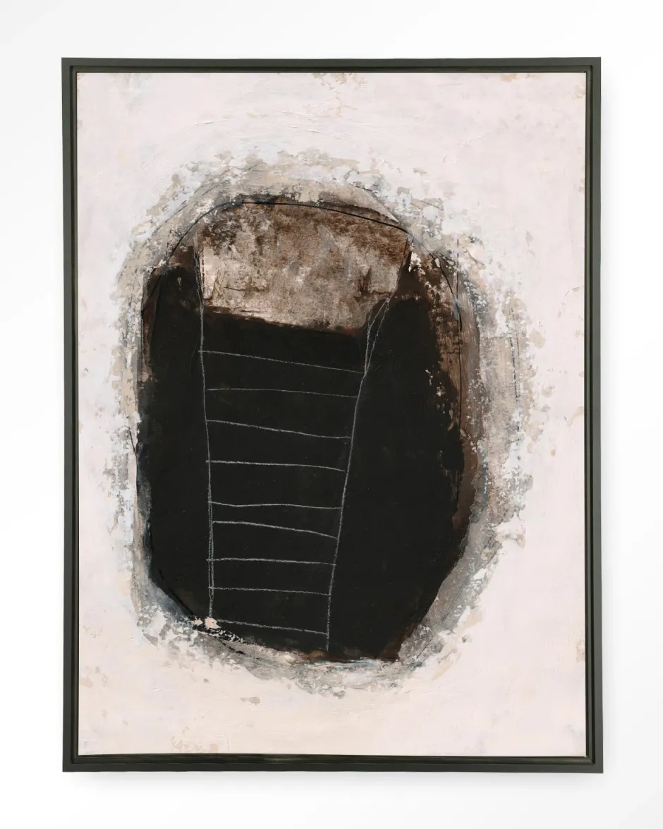 Urban Cotton Wandkleed Abstract 14 in maat en frame naar keuze* Wandkleden