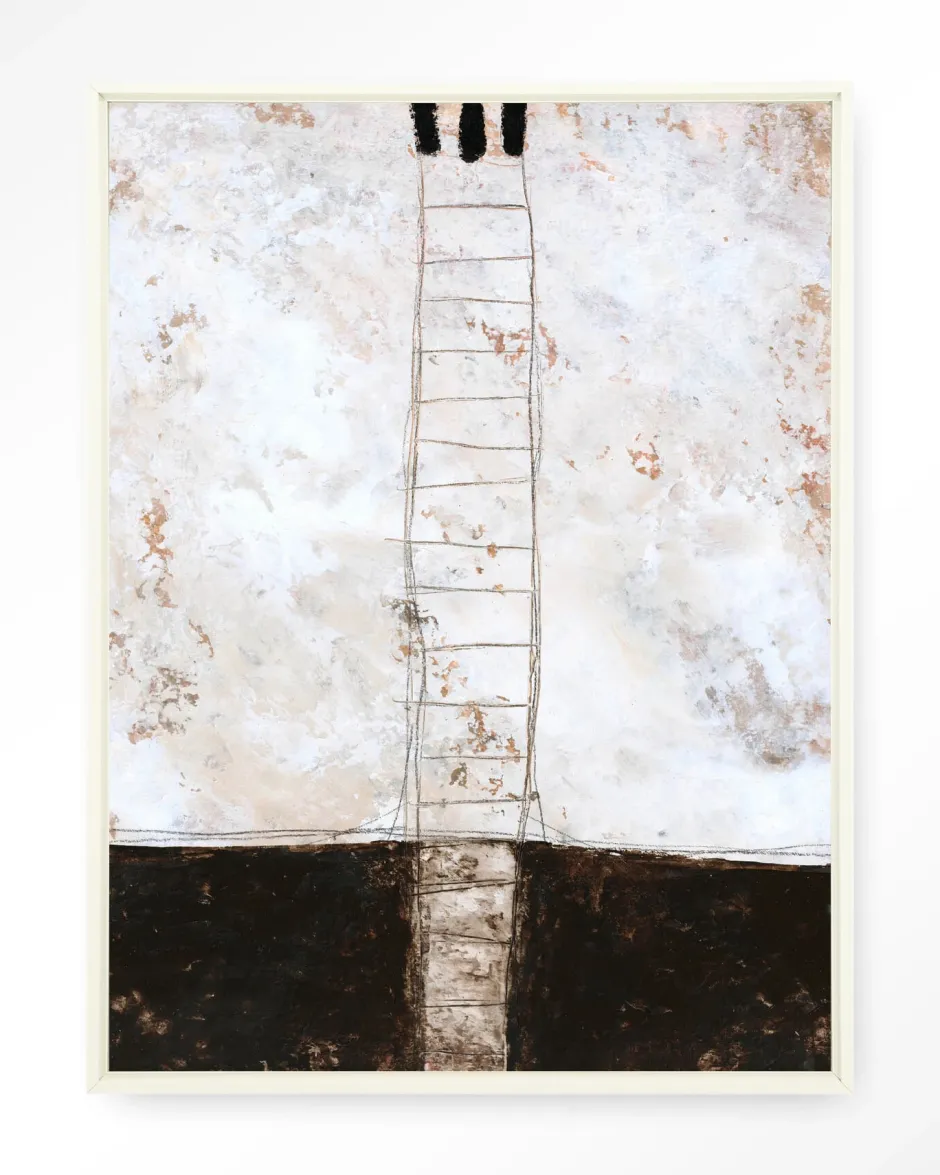 Urban Cotton Wandkleed Abstract 12 in maat en frame naar keuze* Wandkleden