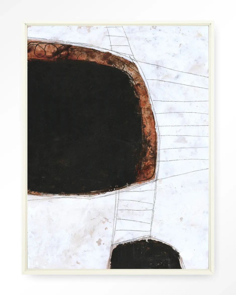 Urban Cotton Wandkleed Abstract 11 in maat en frame naar keuze* Wandkleden
