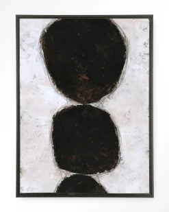 Urban Cotton Wandkleed Abstract 13 in maat en frame naar keuze* Wandkleden