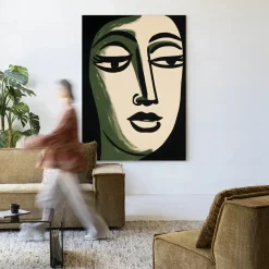 Urban Cotton Wandkleed Artemis in maat en frame naar keuze* Wandkleden