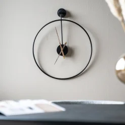 By-Boo Wandklok Sundial 50cm* Wandklokken