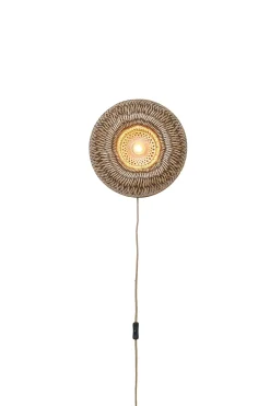 GOOD&MOJO Wandlamp Barbados Bamboe, 35cm* Wandlampen