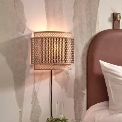 GOOD&MOJO Wandlamp Bhutan Bamboe, kleur* Wandlampen
