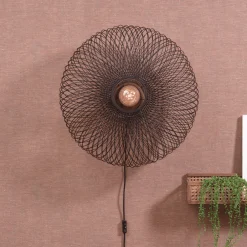 GOOD&MOJO Wandlamp Cango 60cm, Bamboe* Wandlampen