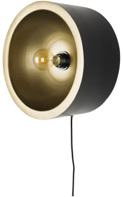 ZILT Wandlamp Cherylynn kleur Zwart/Goud* Wandlampen