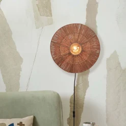 GOOD&MOJO Wandlamp Iguazu Jute, 40cm* Wandlampen