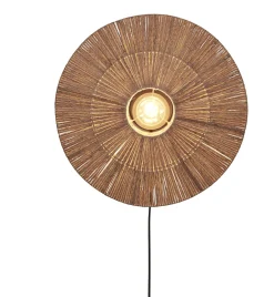 GOOD&MOJO Wandlamp Iguazu Jute, 55cm* Wandlampen