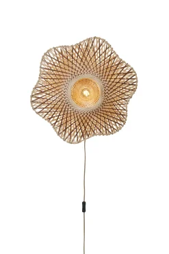 GOOD&MOJO Wandlamp Madura Bamboe, kleur* Wandlampen