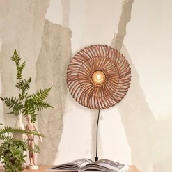 GOOD&MOJO Wandlamp Zanzibar Rotan, 40cm* Wandlampen