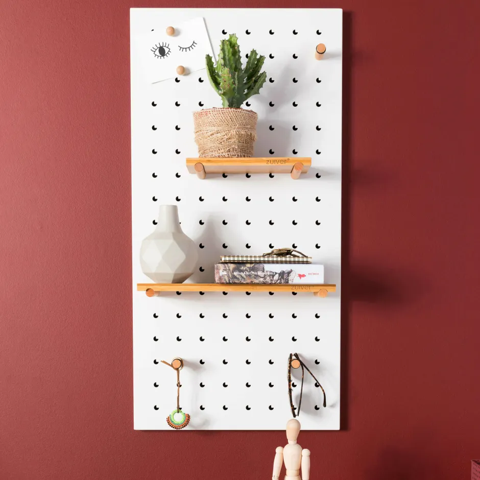 Zuiver Wandorganizer Bundy 45 x 90cm* Wandrekjes & Wandplanken