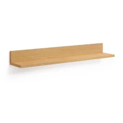 Kave Home Wandplank Abilen Eiken, kleur Naturel* Wandrekjes & Wandplanken