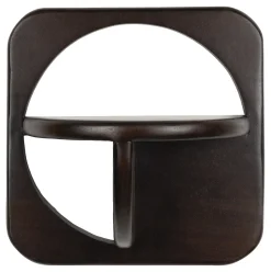 ZILT Wandplank Falynn Walnootlook, Set van 2 stuks* Wandrekjes & Wandplanken