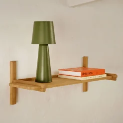 Kave Home Wandplank Sitra Eikenhout, 110cm* Wandrekjes & Wandplanken