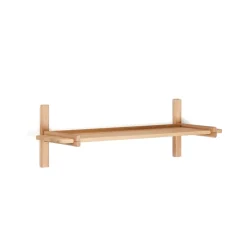 Kave Home Wandrek Sitra Eikenhout, 28 x 90cm* Wandrekjes & Wandplanken