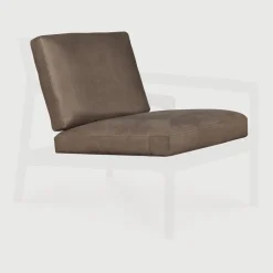 Ethnicraft Zitkussen Jack t.b.v. Fauteuil Jack, Nubuck Leder, kleur* Sierkussens