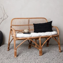 Nohr 2-zits Tuinbank Albany Rotan, 130cm* Tuinbanken