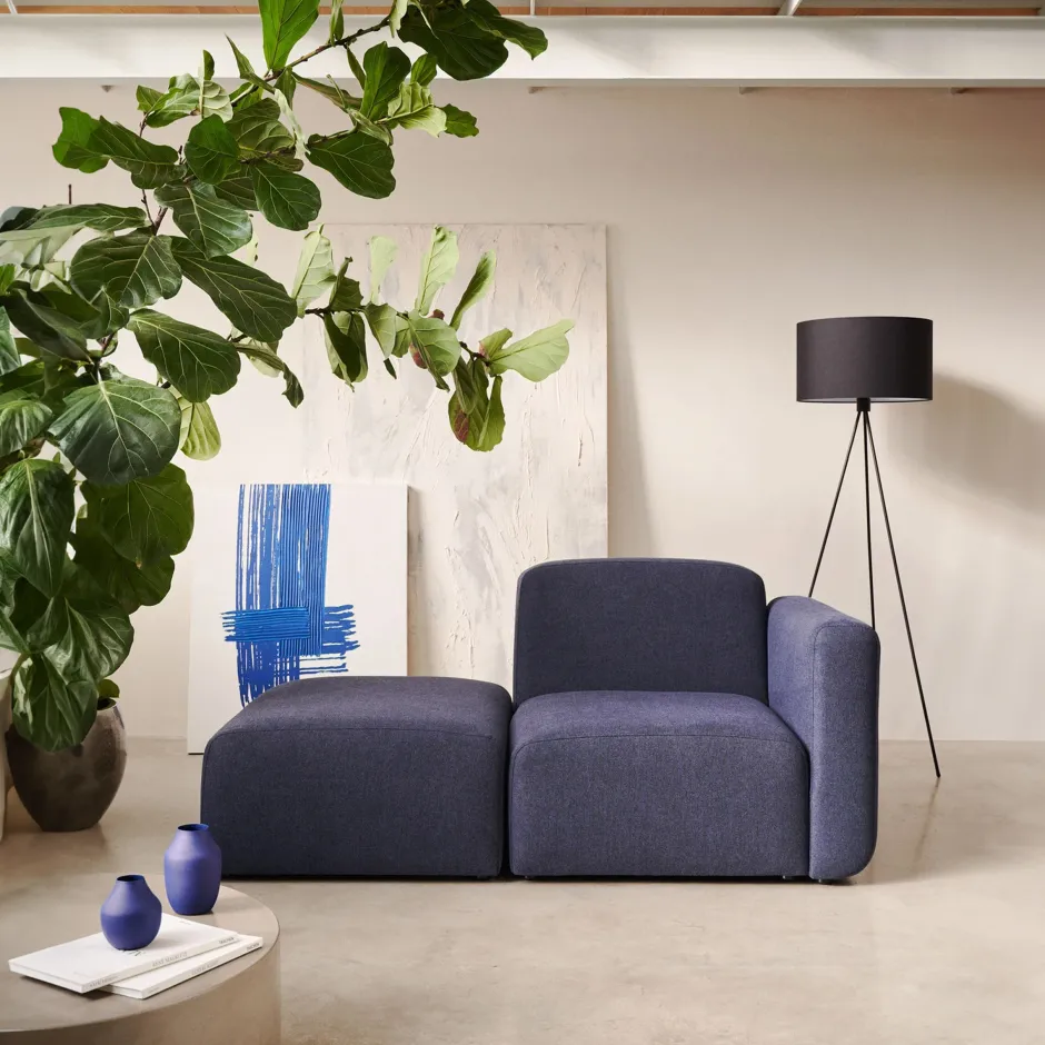 Kave Home 1-zits Bank Neom Met eindpaneel, kleur* Rechte Bank