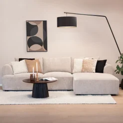 Sohome 2,5-zits Loungebank Richard Chenille, 293cm* Loungebank