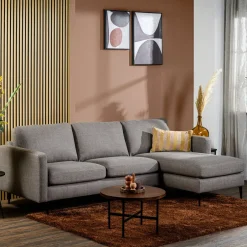 BASE 3-zits Loungebank Shawneen Links/Rechts, kleur* Loungebank