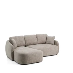 Kave Home 3-zits Lounge Slaapbank Laira Links, Chenille, kleur* Slaapbank|Slaapbanken, Slaapstoelen & Vouwbedden