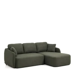 Kave Home 3-zits Lounge Slaapbank Laira Rechts, Chenille, kleur* Slaapbank|Slaapbanken, Slaapstoelen & Vouwbedden