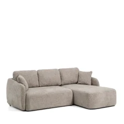 Kave Home 3-zits Lounge Slaapbank Laira Rechts, Chenille, kleur* Slaapbank|Slaapbanken, Slaapstoelen & Vouwbedden