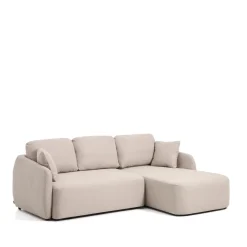 Kave Home 3-zits Lounge Slaapbank Laira Rechts, Chenille, kleur* Slaapbank|Slaapbanken, Slaapstoelen & Vouwbedden