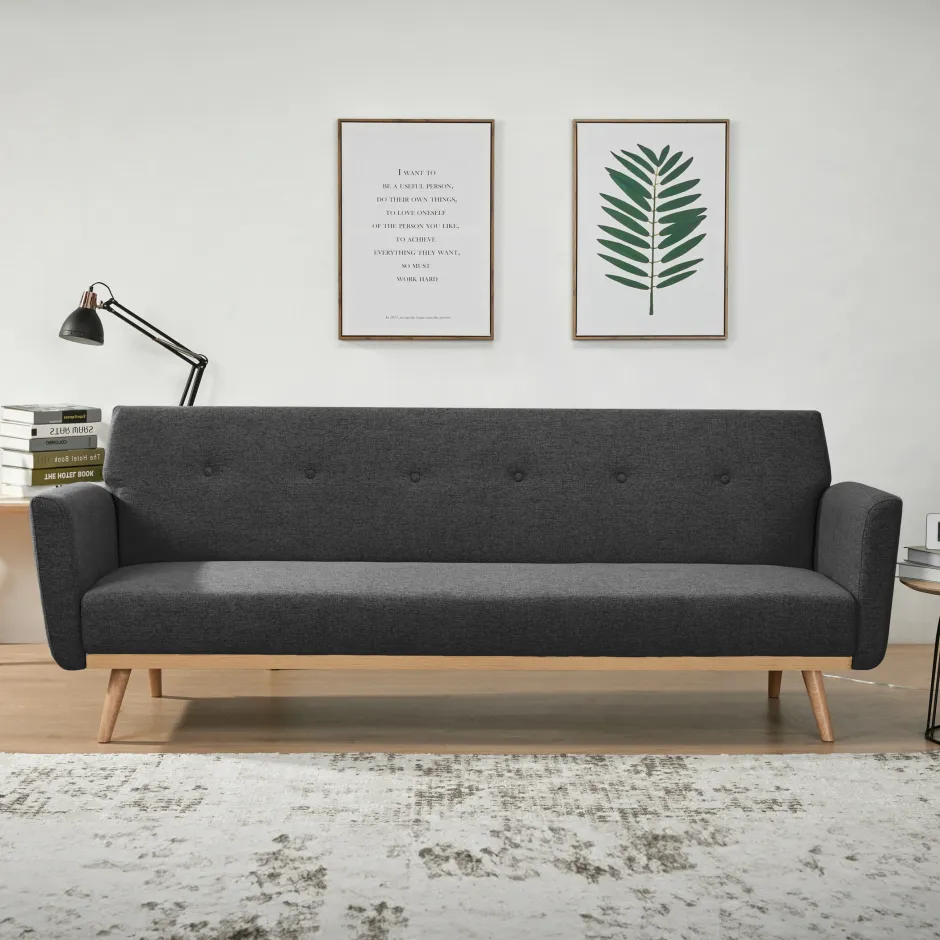 Artistiq Living 3-zits Slaapbank Kelyn 111 x 190cm* Slaapbank|Slaapbanken, Slaapstoelen & Vouwbedden