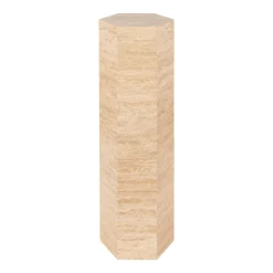 Richmond Interiors Zuil Vespin Travertin, 90cm hoog* Zuilen/Pilaren
