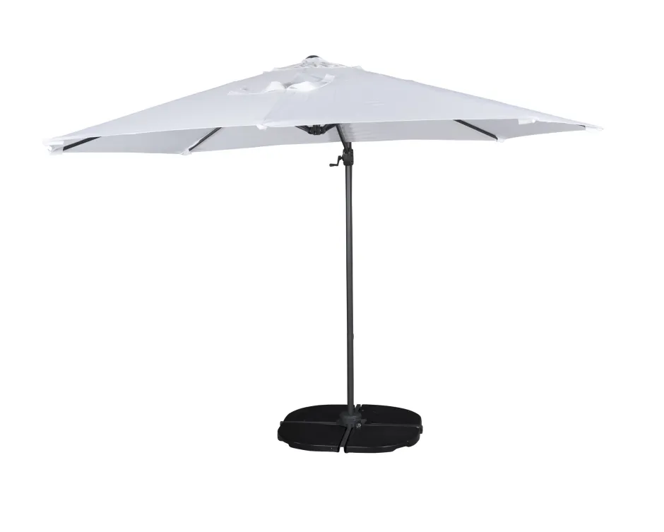 Nohr Zweefparasol Antasia 300 x 300cm* Parasols & Parasolvoeten